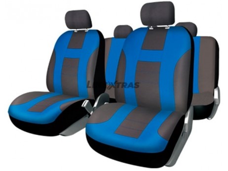 Juego Fundas Asiento Bari Azul