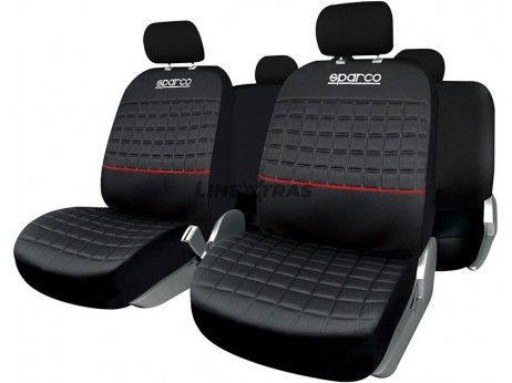 Kit Coberturas de Bancos Lazio Sparco Corsa Rojo