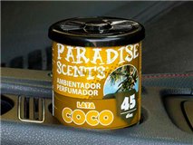 Ambientador de lata de gel de coco