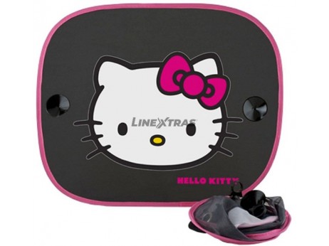 2 Cortinillas Laterales Hello Kitty