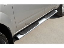 [54.TV2TV834] Pasos laterales de aluminio ovalado Toyota Hilux Revo DC