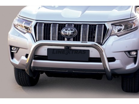 Big Bar U Toyota Land Cruiser 2018+ Inox 76MM C/ EC