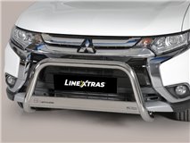[48.MO2 02/I/E] Big Bar U C/Leg. Inox Mitsub. Outlander 2015 C/Ece