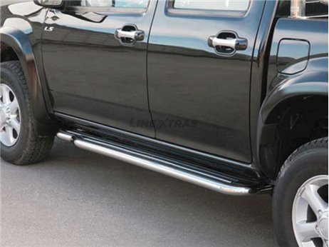 [50.OC2 06] Etriers 4P noirs. Isuzu D-Max 2007