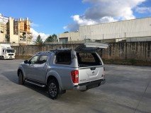 Hard-Top Travail Nissan Navara NP300 D23 CD Avec des Portes Latérales Linextras