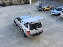 Hard-Top Travail Nissan Navara NP300 D23 CD Avec des Portes Latérales Linextras