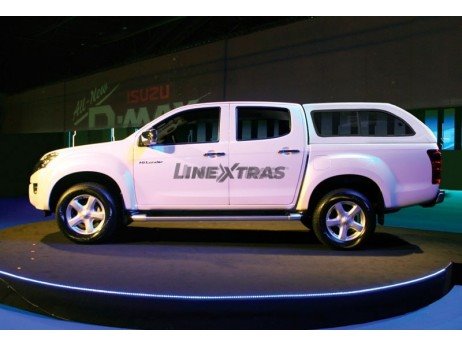 Hard-Top Isuzu D-Max 2012+ DC C/ Ventanas Linextras Hard-Top Isuzu D-Max 2012+ DC C/ Ventanas Linextras
