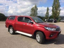 Hard-Top Toyota Hilux Revo 2016+ CD Avec Fenêtre Linextras