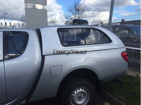 Hard-Top Mitsubishi L200 10-14 Club Cab C/ Ventanas Linextras