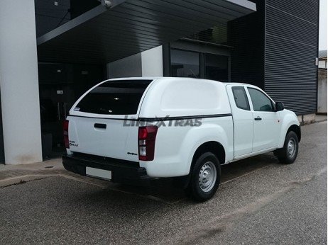 Hard-Top Isuzu D-Max 2012+ Extra Cab S/ Janelas Linextras Hard-Top Isuzu D-Max 2012+ Extra Cab S/ Janelas Linextras