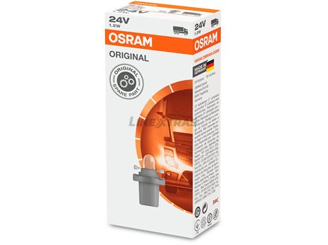[06.2741MF] Lampe B8.5D 24V 1.2W Osram