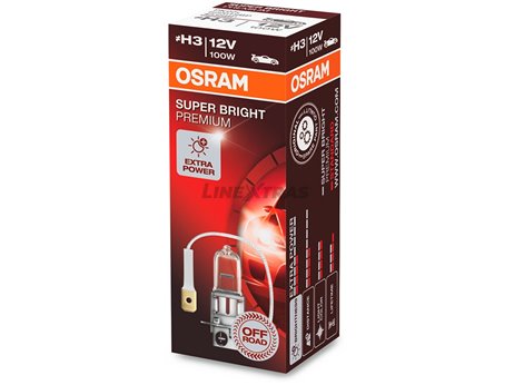[06.62201SBP] Lámpara H3 Osram 100W 12V