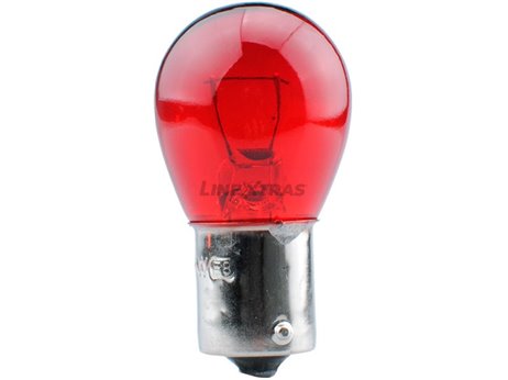 [06.Z59] Lámpara Roja Bau15S 21W 12V (Fuera Del Poste Central