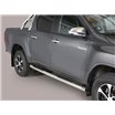 [54.TV3 07/I] ESTRIBOS TUBO INOX C/D TOYOTA HILUX ROCCO 2020