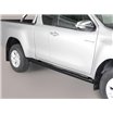 [54.TV3 08/P] ESTRIBOS TUBO PRETO C/E TOYOTA HILUX ROCCO 2020