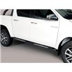 [54.TV3 27/P] ESTRIBERAS NR C/PLACA ALUM D/C TOYOTA ROCCO 2020