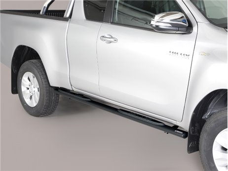 [54.TV3 31/P] MARCHE PIEDS OVAL NOIR E/C TOYOTA HILUX ROCCO 2020