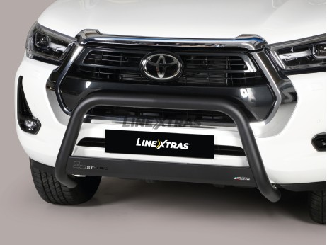 [54.TV3 26/P/E] BIG BAR U NOIR TOYOTA HILUX ROCCO 2020 AV/ ECE