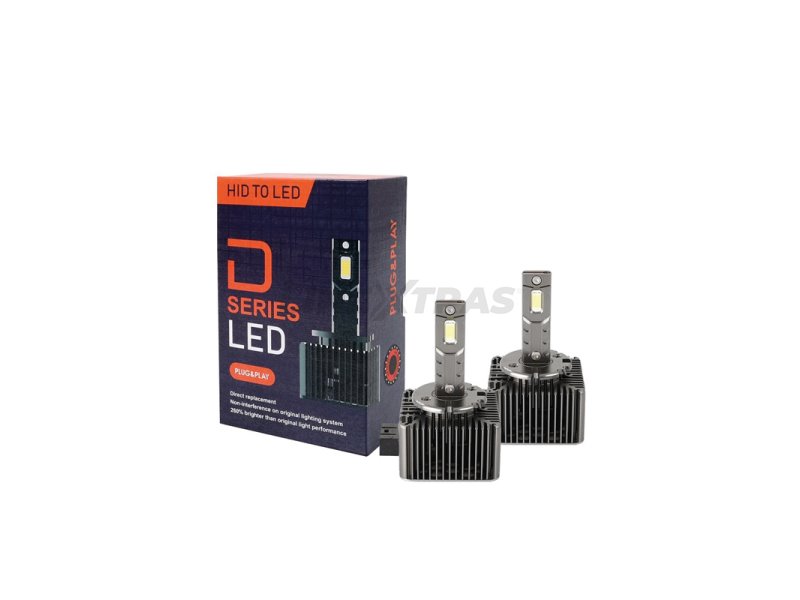 [16.LZXD1S] Kit 2 Lámparas Led- Xenon D1s 90v 35w Canbus