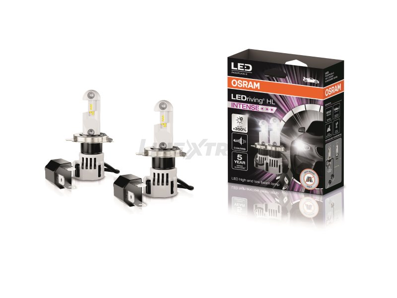 [06.64193DWINT-2HFB] Lampes H4/h19 Osram Ledriving HL Intense12v 2000