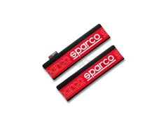 Set of 2 Sparco belt pads model SPC Red and Black