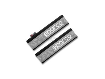 Set of 2 Sparco belt pads model SPC Grey and Black