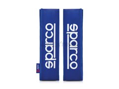 [27.SPC1209BL] Set of 2 Sparco belt pads Blue