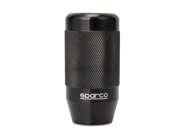 [27.SPCG111] Sparco racing model sporty design gear knob Black Aluminium
