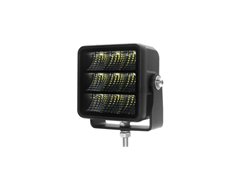 [16.WLBO143] Work light – 9 x 5W LED 45W 10-32V, flood, Black Series