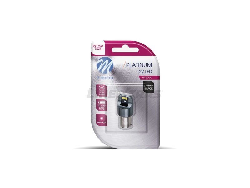 [16.LB843W-01B] Lámpara LED P21/5W 6xSMD3020 Lim Black 12/24V Br
