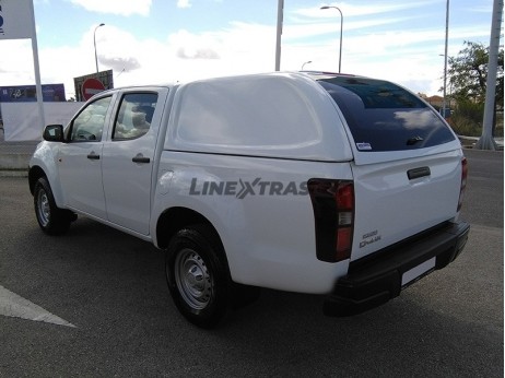 Hard-Top Isuzu D-Max 2017+ CD S/ Janelas Linextras Hard-Top Isuzu D-Max 2017+ CD S/ Janelas Linextras