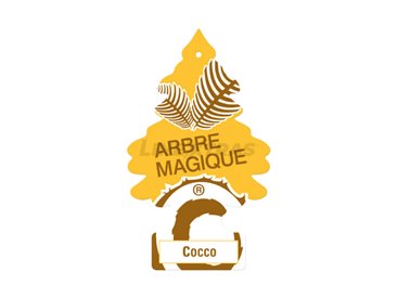 [05.AM102252] PINE AIR FRESHENERS  - COCONUT-ARBRE MAGIQUE