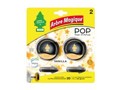 [05.AM129007] POP AIR FRESHENERS DOUBLE  - VANILLA -ARBRE MAGIQUE