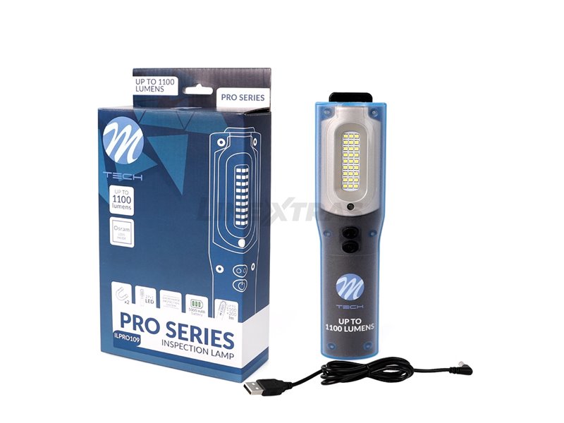 Linterna serie pro batería 27 SMD [LED OSRAM] 1100lm 10W