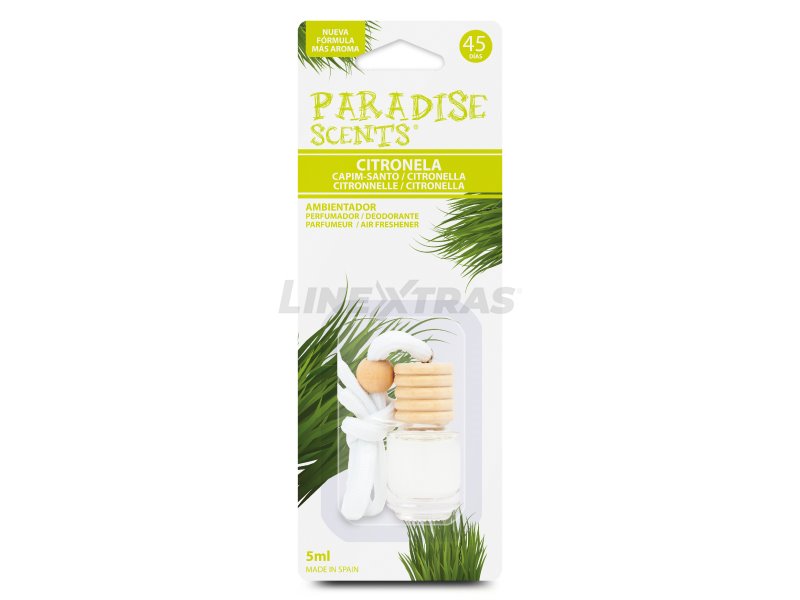 [04.PER80180A] DÉSODORISANT POUR BOUTEILLE À LA CITRONNELLE 5ML