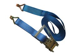 STRAP 5000kg, WITH HOOK AND RATCHET 50mm x 8m