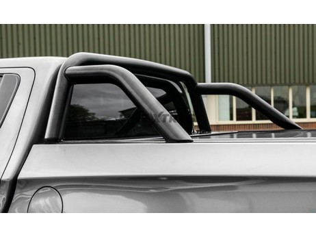 Roll-Bar Mitsubishi L200 2015+ DC Inoxydable Noir Mountain Top