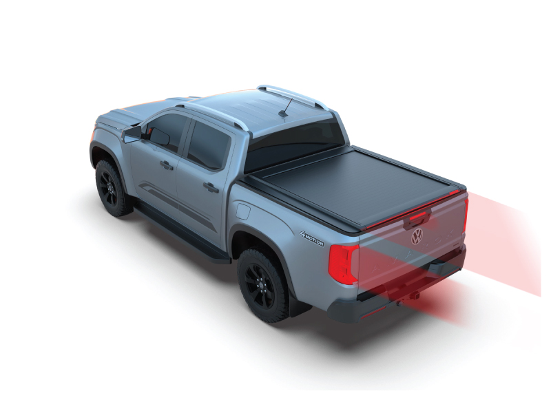 [113.VWA2 230] ROLLER-LID ALUM. NOIR MANUAL VW AMAROK 2023+ D/C