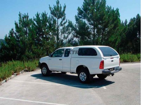 Hard-Top Toyota Hilux Extra Cab Avec Fenêtre 06-16 Linextras