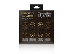 KIT LAMPADAS CONV XENON A LED D2S GOLD