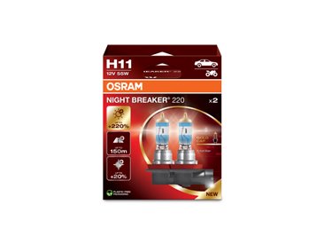 OSRAM H11 NIGHT BREAKER 220 LAMP KIT