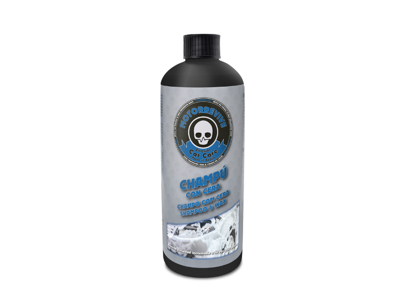 [04.MRV0006] CHAMPÔ AUTO C/CERA 500ML MOTORREVIVE