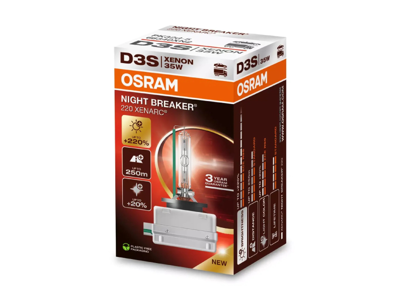 [06.66340XN2] LÁMPARA OSRAM XENARC NIGHT BREAKER 220 D3S