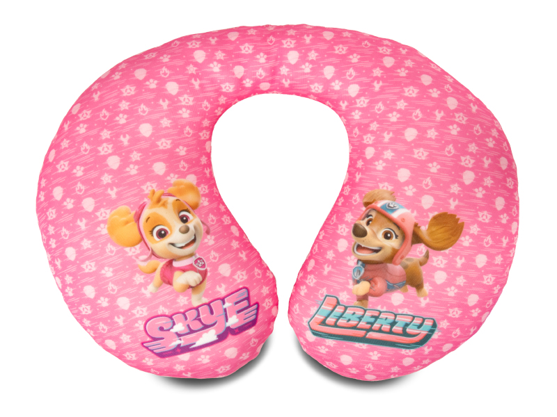 [05.LPC117] PAW PATROL PINK CERVICAL CUSHION
