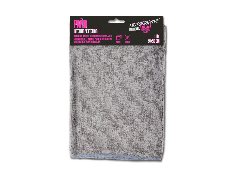 PANO LIMPEZA INT/EXT MICROFIBRA MOTORREVIVE