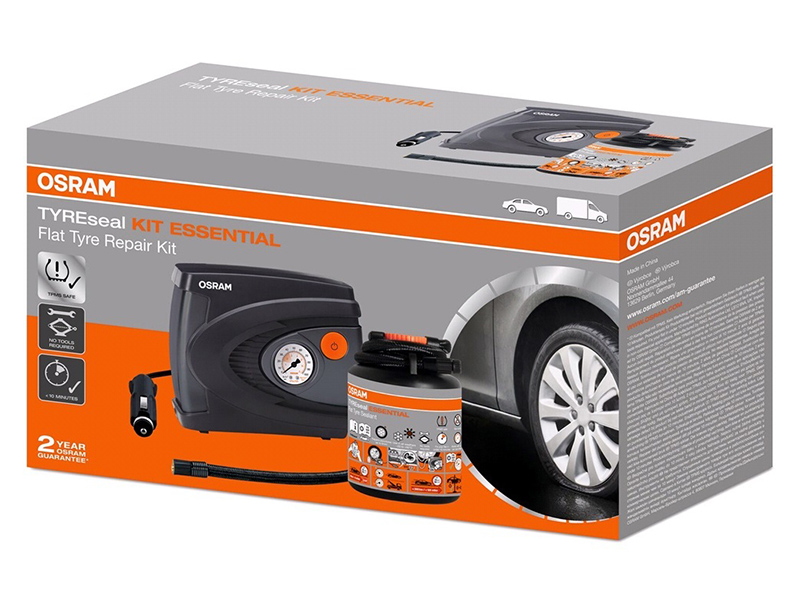 [06.OTSK6ESN] KIT DE REPARACIÓN DE NEUMÁTICOS T/OEM TYREseal ESSENTIAL OSRAM