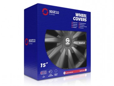 TAMPÕES SPARCO MILANO BICOLOR 16"