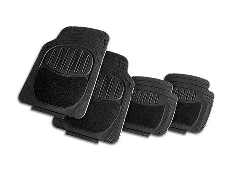 04.PWAL1002 - KIT 4 TAPETES UNIVERSAL BORRACHA LUCCA