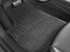 KIT 4 TAPIS UNIVERSELS EN CAOUTCHOUC + TAPIS CAPRI