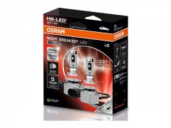 06.64212DWNBSM-2HB - KIT 2 NIGHT BREAKER LED SMART H8-RECOM NEV OSRAM